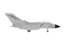 Herpa 573078 - 1:200 - Italian Air Force Panavia Tornado ECR - 155° Diavoli Rossi